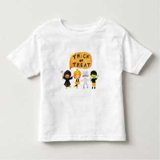 Trick Or Treat Halloween Graphic Toddler T-Shirt