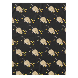 Trick or Treat Halloween Mouse with Candy Corns Tablecloth