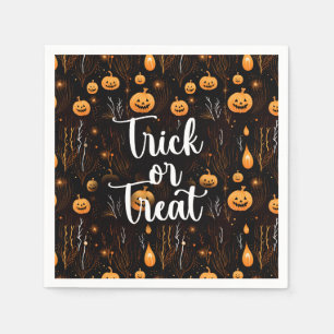 Trick or Treat Halloween Napkin