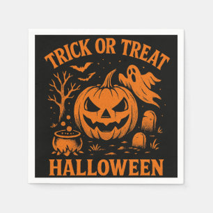 Trick or Treat Halloween Napkins