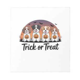 Trick or Treat Halloween Notepad