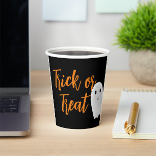 Trick or Treat Halloween Paper Cups
