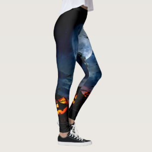 Trick Or Treat, Halloween Party, Boo Leggings
