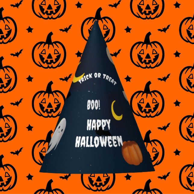 Trick or Treat Halloween Party Hat (Creator Uploaded)