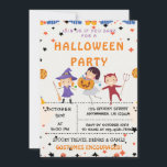 Trick or Treat, Halloween Party Invitation<br><div class="desc">Trick or Treat,  Halloween Party Invitation. For further customisation,  go to the "Personalise This Template" section,  then CLICK the "Click to Customise". If you need help,  please contact me.</div>
