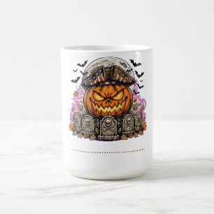 Trick Or TREAT Halloween Patriotic Pumpkin Shirt Coffee Mug