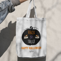 Trick or Treat Halloween personalizable