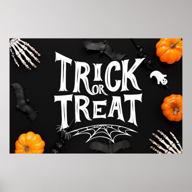 Trick or Treat Halloween Poster (Front)