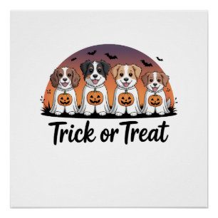 Trick or Treat Halloween Poster