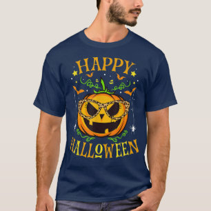 Trick Or Treat Halloween Shirt Pumpkin Happy Hallo
