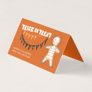 Trick or Treat   Halloween Skeleton Gingerbread