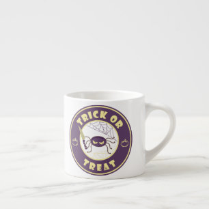 Trick or treat halloween spider Starbucks style   Espresso Cup