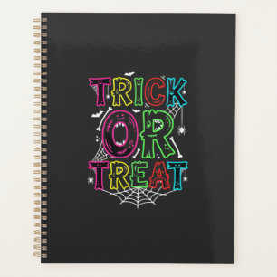 Trick or Treat Halloween Spider Web Design_1 Planner