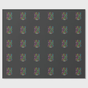 Trick or Treat Halloween Spider Web Design_1 Wrapping Paper