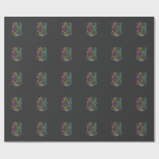 Trick or Treat Halloween Spider Web Design_1 Wrapping Paper