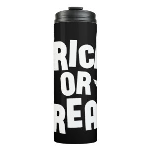 Trick Or Treat Halloween Thermal Tumbler