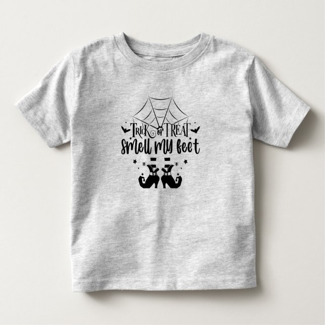 Trick Or Treat Halloween Toddler T-Shirt (Front)