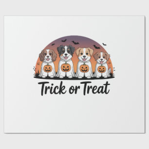 Trick or Treat Halloween Wrapping Paper