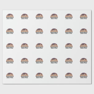 Trick or Treat Halloween Wrapping Paper