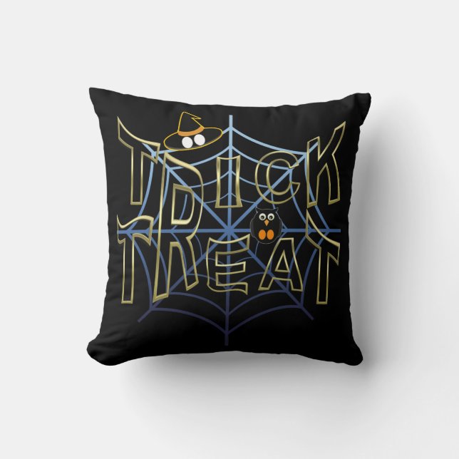 Trick-or-Treat-Haloween Cushion (Front)