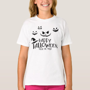Trick or Treat Happy Halloween Costume for girls   T-Shirt