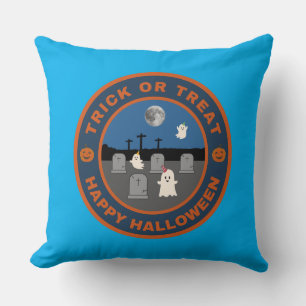 Trick or Treat Happy Halloween Cushion