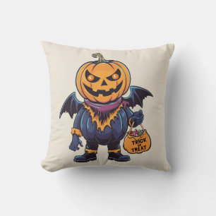 Trick or Treat   Happy Halloween Cushion