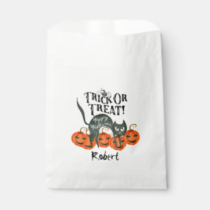 trick or treat happy halloween party favour bags
