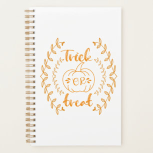 Trick or treat in plants frame  planner