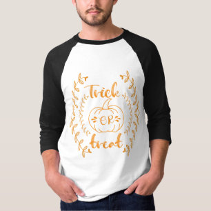 Trick or treat in plants frame T-Shirt