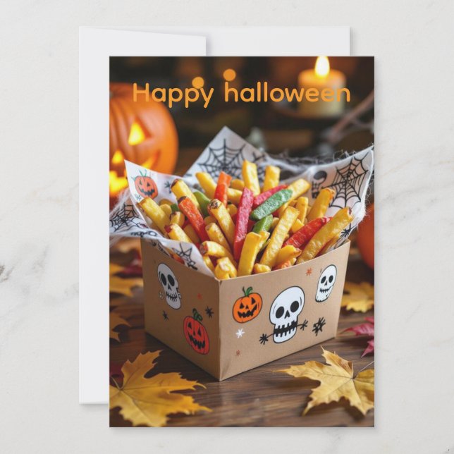 Trick or treat invitation (Front)