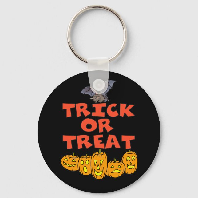 Trick Or Treat Key Chain (Front)
