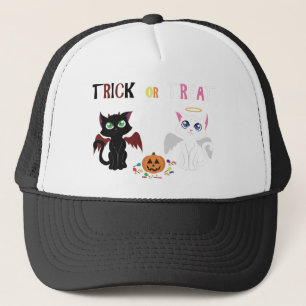 Trick or Treat Kittens Trucker Hat