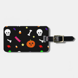 trick or treat luggage tag