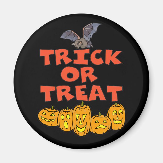 Trick Or Treat Magnet (Front)