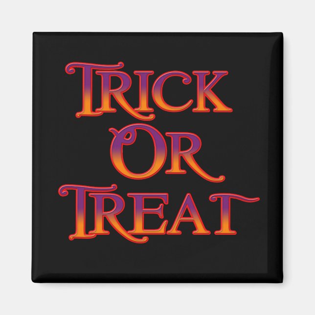 Trick or Treat Magnet (Front)