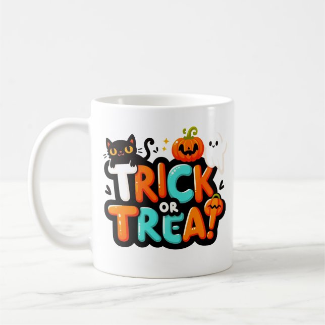 Trick or Treat Mug  (Left)