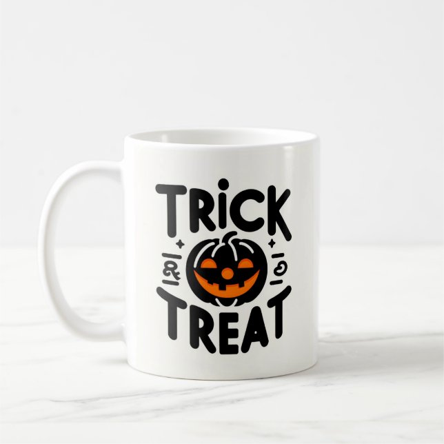 Trick or Treat Mug  (Left)