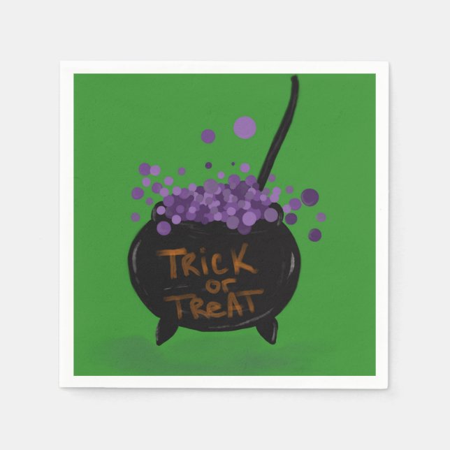 Trick or Treat Napkin (Front)