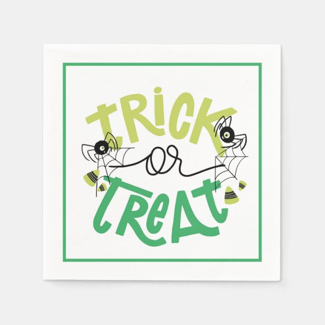 Trick or Treat Napkin (Front)
