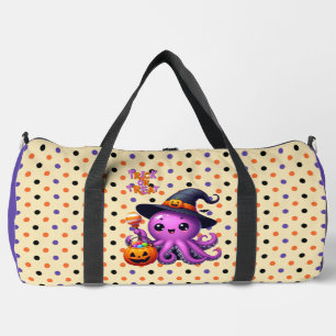 Trick or Treat Octopus Halloween Duffle Bag
