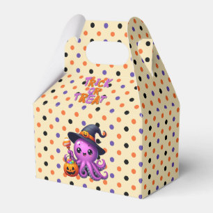 Trick or Treat Octopus Halloween Favour Box
