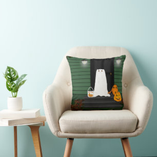 Trick Or Treat Oliver The Otter! Cushion