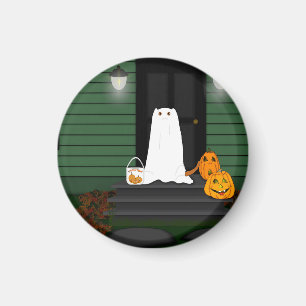 Trick Or Treat Oliver The Otter! Magnet
