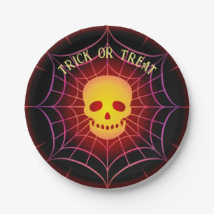 Trick or Treat Paper Plate
