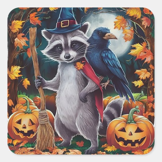 Trick or Treat Partners Square Sticker (Front)