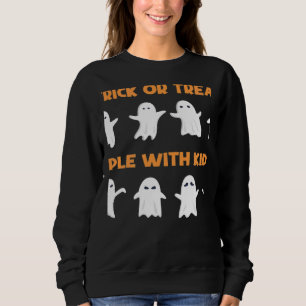 Trick or Treat People With Kindness Halloween Sweatshirt