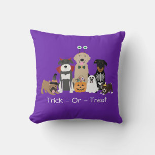 Trick Or Treat Pets Halloween Costumes Keychain Cushion