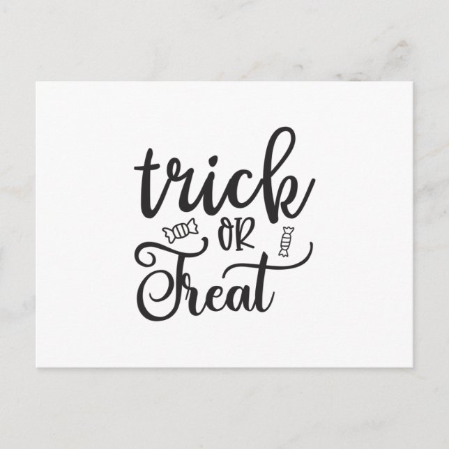 Trick or Treat Postcard (Front)