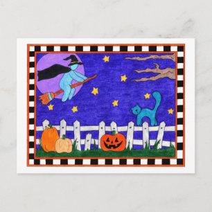 Trick or Treat postcard